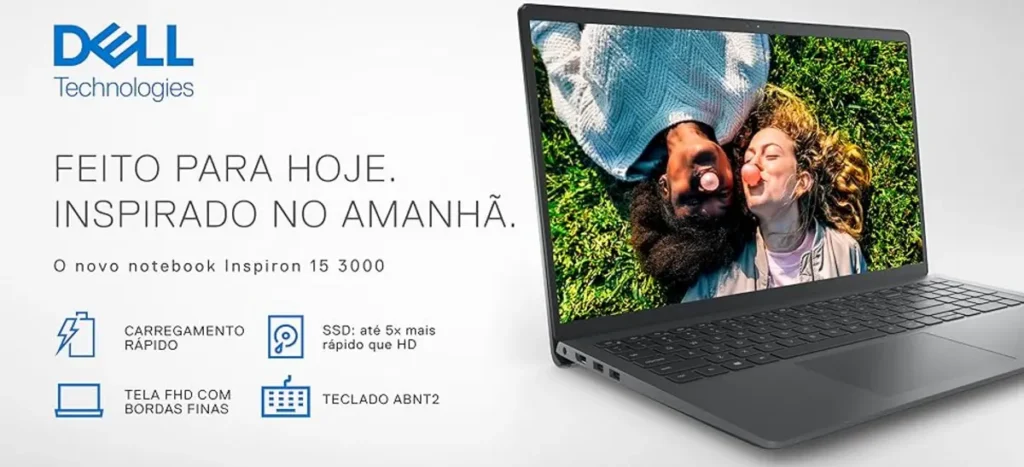 Aproveite ao máximo o seu dia com o novo Inspiron 15 3000