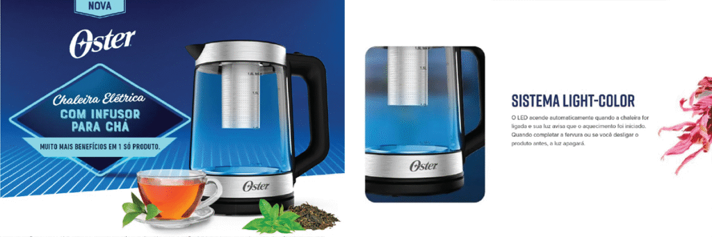 Chaleira Elétrica Oster
